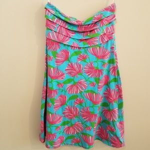 Lilly Pulitzer Petula Strapless Tiered Dress